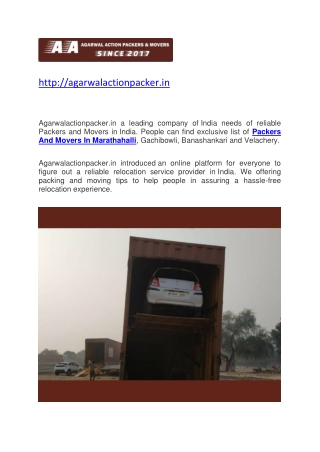 Packers And Movers Gachibowli