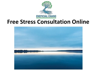 Free Stress Consultation Online