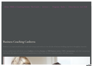 Canberra Business Coach