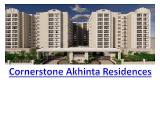 Best Premium Apartment in BTM Layout | Cornerstone Akhinta Residences