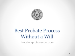 Best Probate Process Without a Will - Houston-probate-law.com