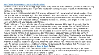 Scan N' Bank Review