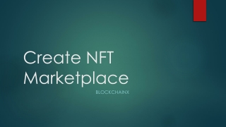 Create NFT Marketplace