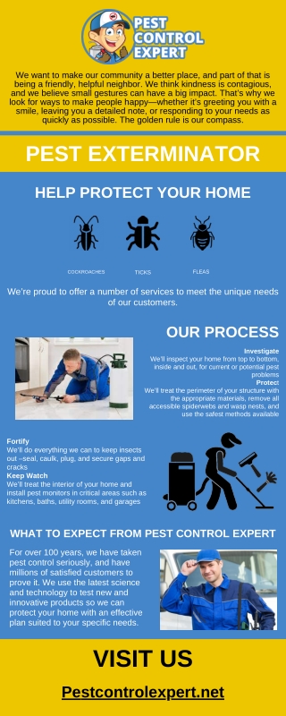 Pest Control Expert Specialist -  Pest Control Expert