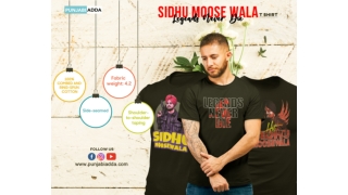 Sidhu Moose Wala T Shirt – Legends Never Die - Punjabi Adda