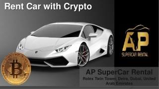 Luxury Supercars Dubai- Best Supercar Rental Dubai