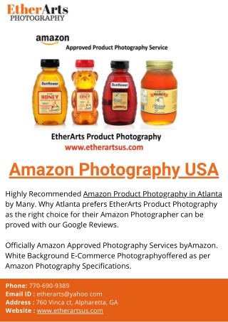 Amazon Photography USA