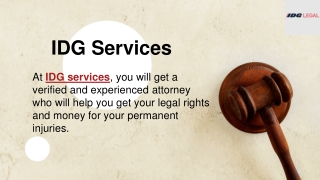 IDG Services