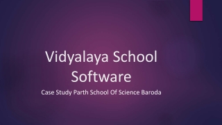 Case Study Parth School Of Science Baroda