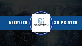 Who are Geeetech's target customers