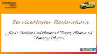 Residential and Commercial Property Cleaning and Sanitizing Services