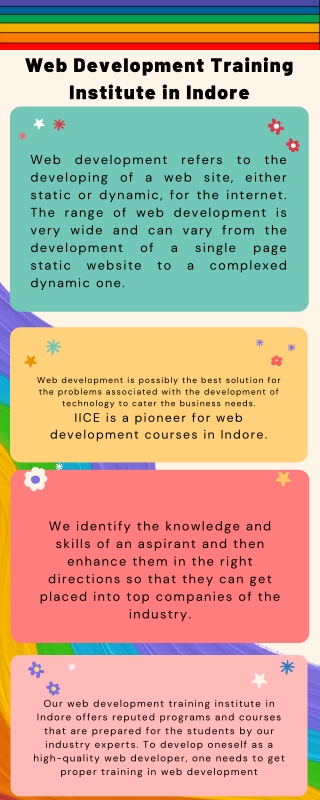 Web Development Training Institute in Indore Info