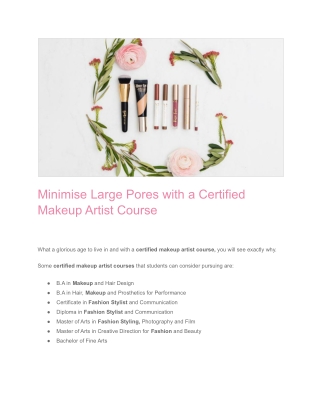 A Super Certified Makeup Artist Course | Hunar Online Courses