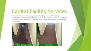 Capital Facility Services