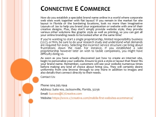 Connective E Commerce
