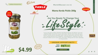 Mama Kerda Pickle 200g - Indian Groceries in New Zealand