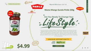 Mama Mango Gunda Pickle 200g - Indian Groceries in New Zealand