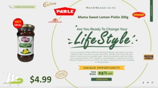 Mama Sweet Lemon Pickle 200g - Indian Groceries in New Zealand