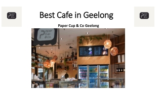 Best Coffee Shop in Geelong