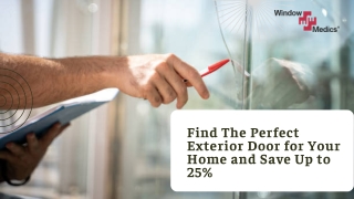 Door Replacement services in Ottawa | Ottawa Window Medics