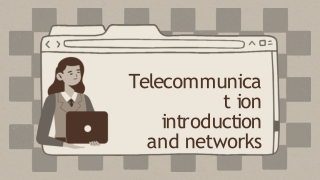 Telecommunication Introduction And Networks - Australia Assignment Help