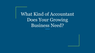 What Kind of Accountant Does Your Growing Business Need_