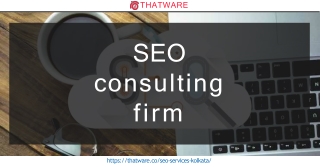 Best Online Seo Consulting Firm in the World - Thatware