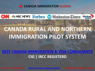 Rural and Northern Immigration Pilot System | Canada Immigration Global