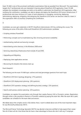 A Trip Back in Time: How People Talked About sharepoint certification path 20 Ye