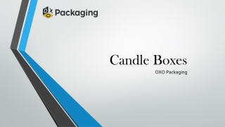Candle Boxes