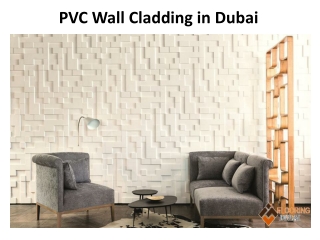 PVC Wall in Dubai