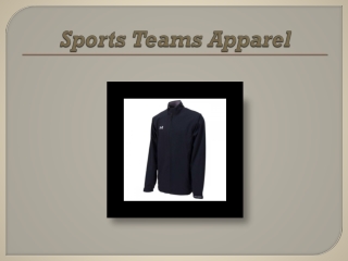 Sports Teams Apparel