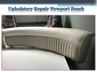 Upholstery Repair Newport Beach