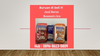 BERKUALITAS, WA : 0896-8613-0890, Pusat Jual Beras Basmati Merk Daawat Di Jogja