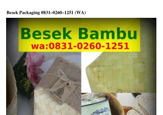 Besek Packaging ౦8ЗI.౦ᒿ6౦.Iᒿ5I{WA}