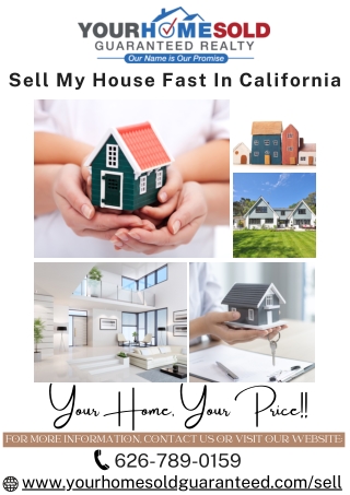 Sell My House Fast In California | Top Real Estate Services | YHSGR