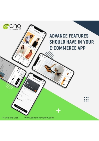 advance feature of ecommerce app