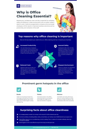 Why is office cleaning essential