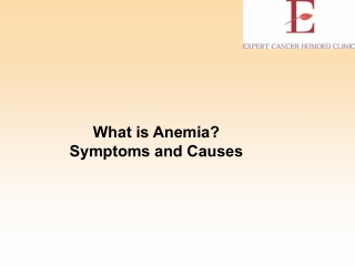 What is Anemia Symptoms and Causes