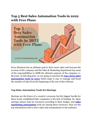 Top 5 Best Sales Automation Tools in 2022 _ Sales Marketing Automation