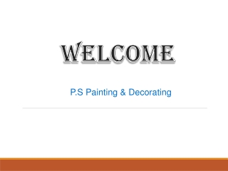 Get the Best Exterior Decorating in Fox Hil