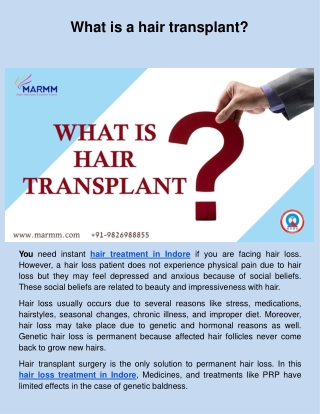 WHAT IS PRP HAIR LOSS TREATMENT.docx