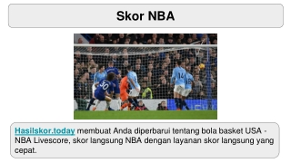 Skor NBA - Hasilskor