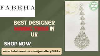 Best Collection Of Designer Maang Tikka