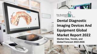 Dental Diagnostic Imaging Devices and Equipment Industry Outlook, Market Expansion Opportunities through 2031