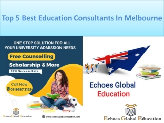 Top 5 Education Consultants in Melbourne