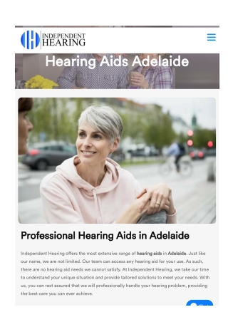 Hearing Aids Adelaide
