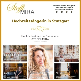 Hochzeitssängerin in Stuttgart - Steffi Mira