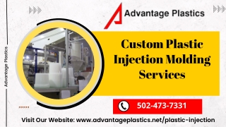 Custom Plastic Injection Molding Services | Advantage Plastics