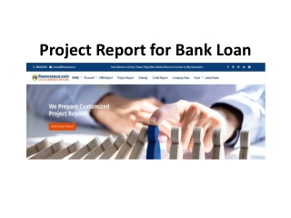 Project Report for Bank Loan
